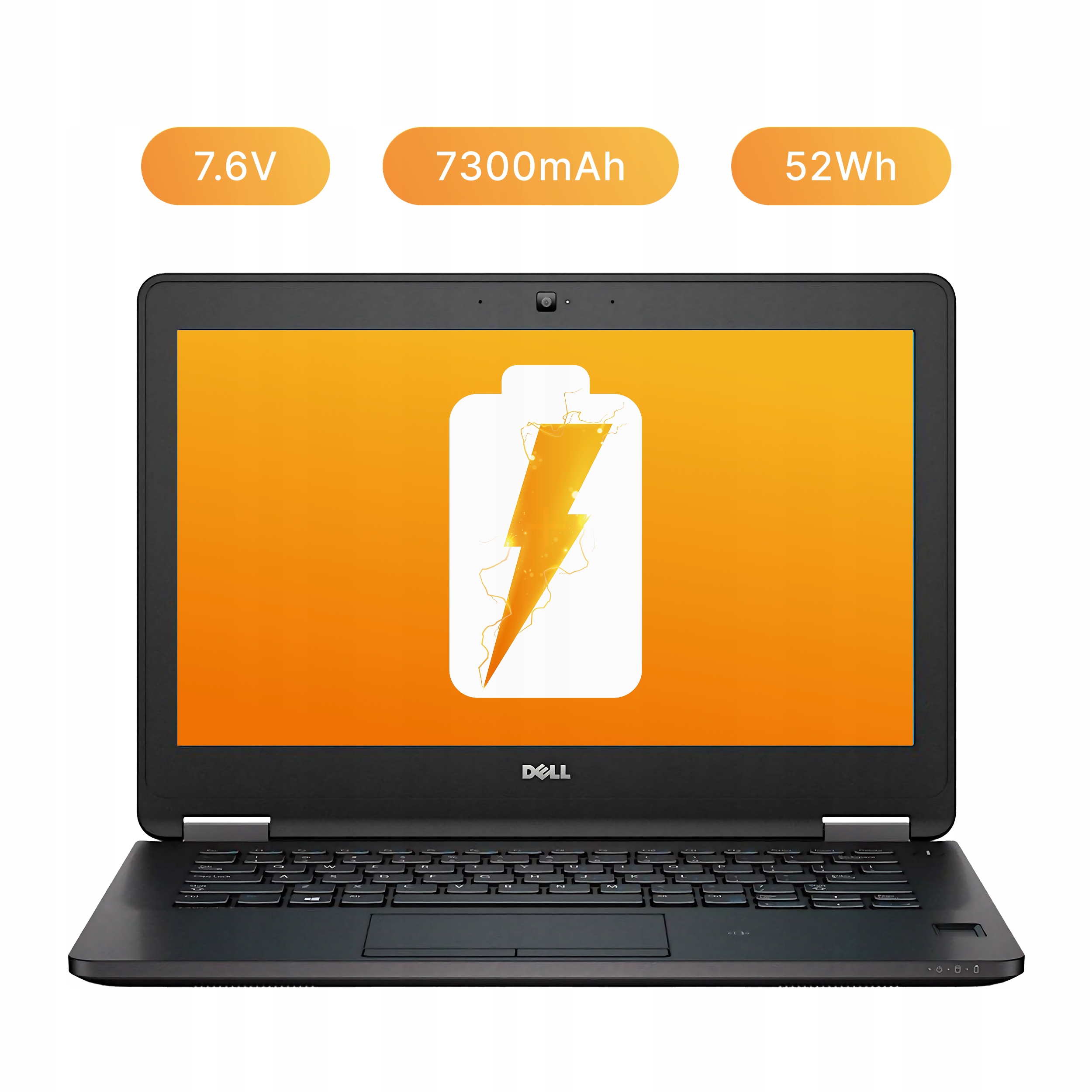 Bateria DXGH8 do Dell XPS 13 9370 Inspiron 13 5390 Vostro 13 5390 7.6V 52Wh