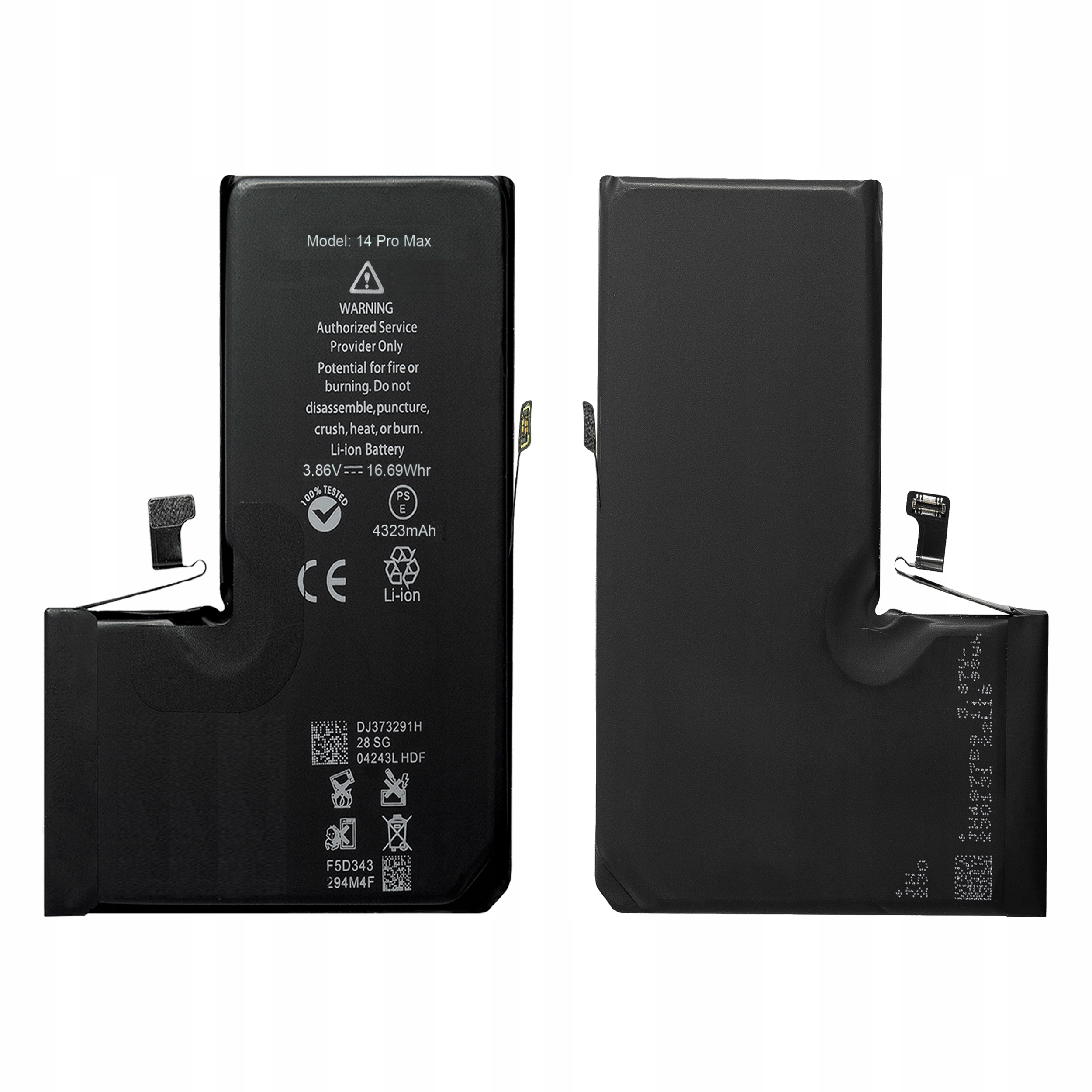 Bateria do iPhone 14 Pro Max BMS 4323mAh (NO MESSAGE) Bez Komunika