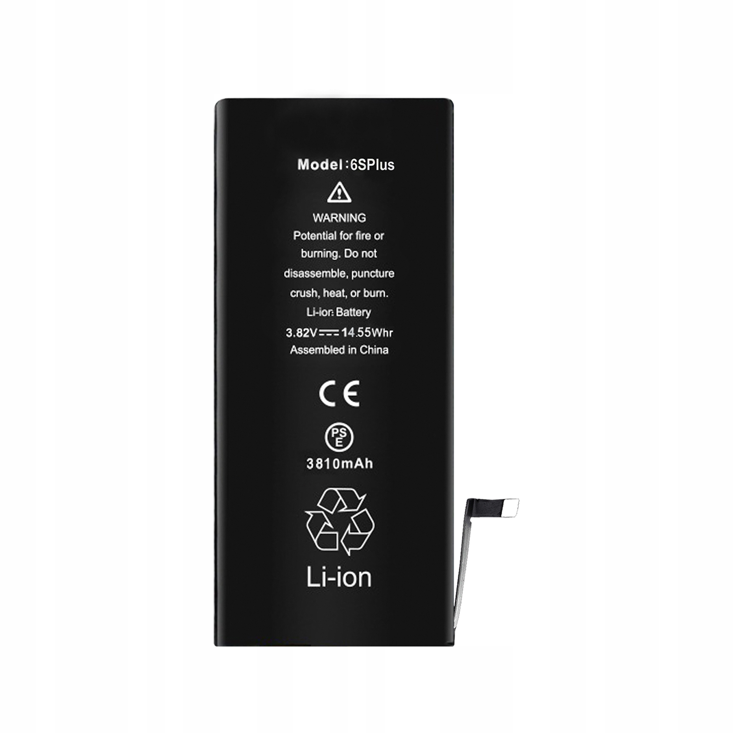 Bateria + Uszczelka do iPhone 6S Plus Większa Pojemność 3810 mAh NOWACELL