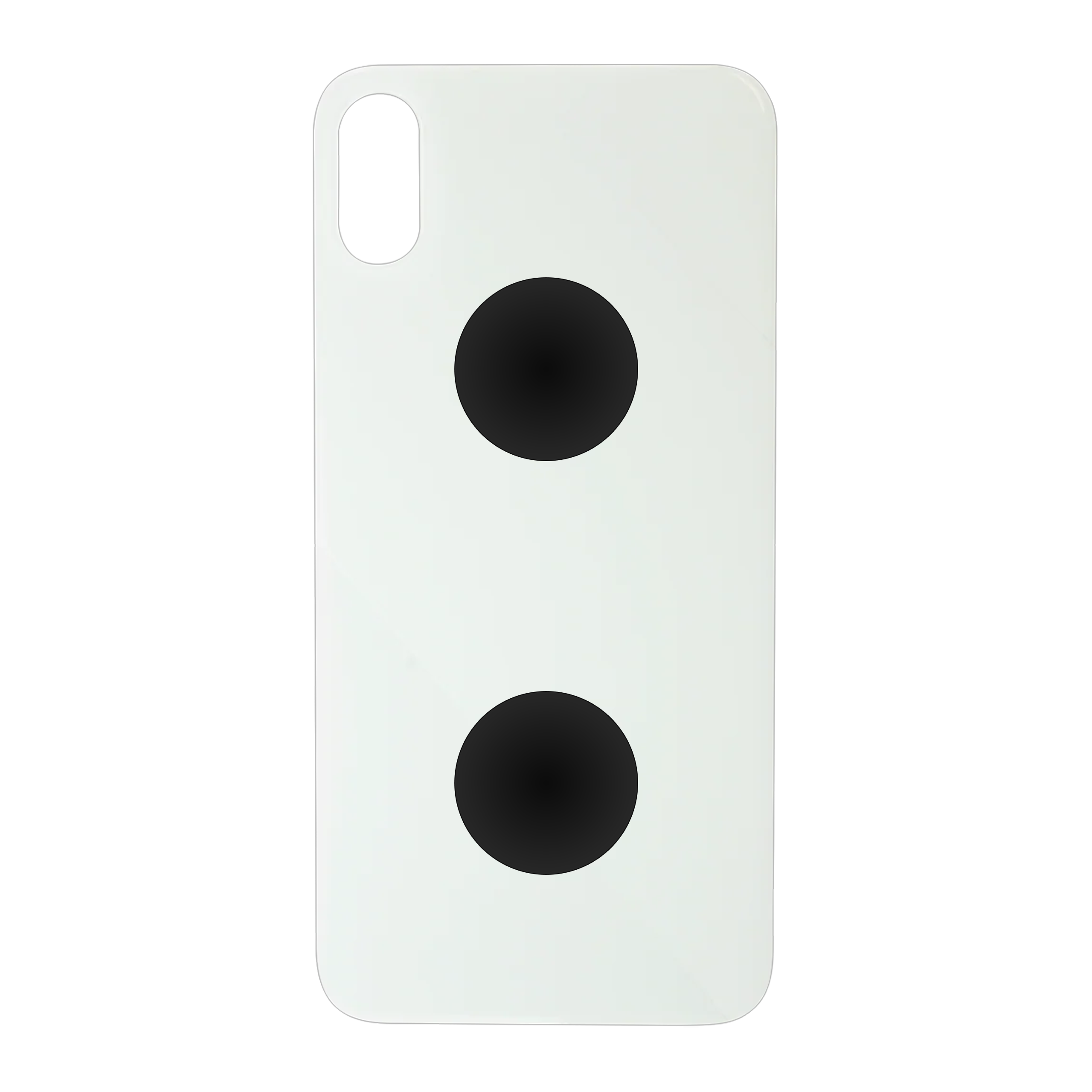Klapka tylna Biała Obudowa do iPhone XS Max White Szkło tylne NOWACELL