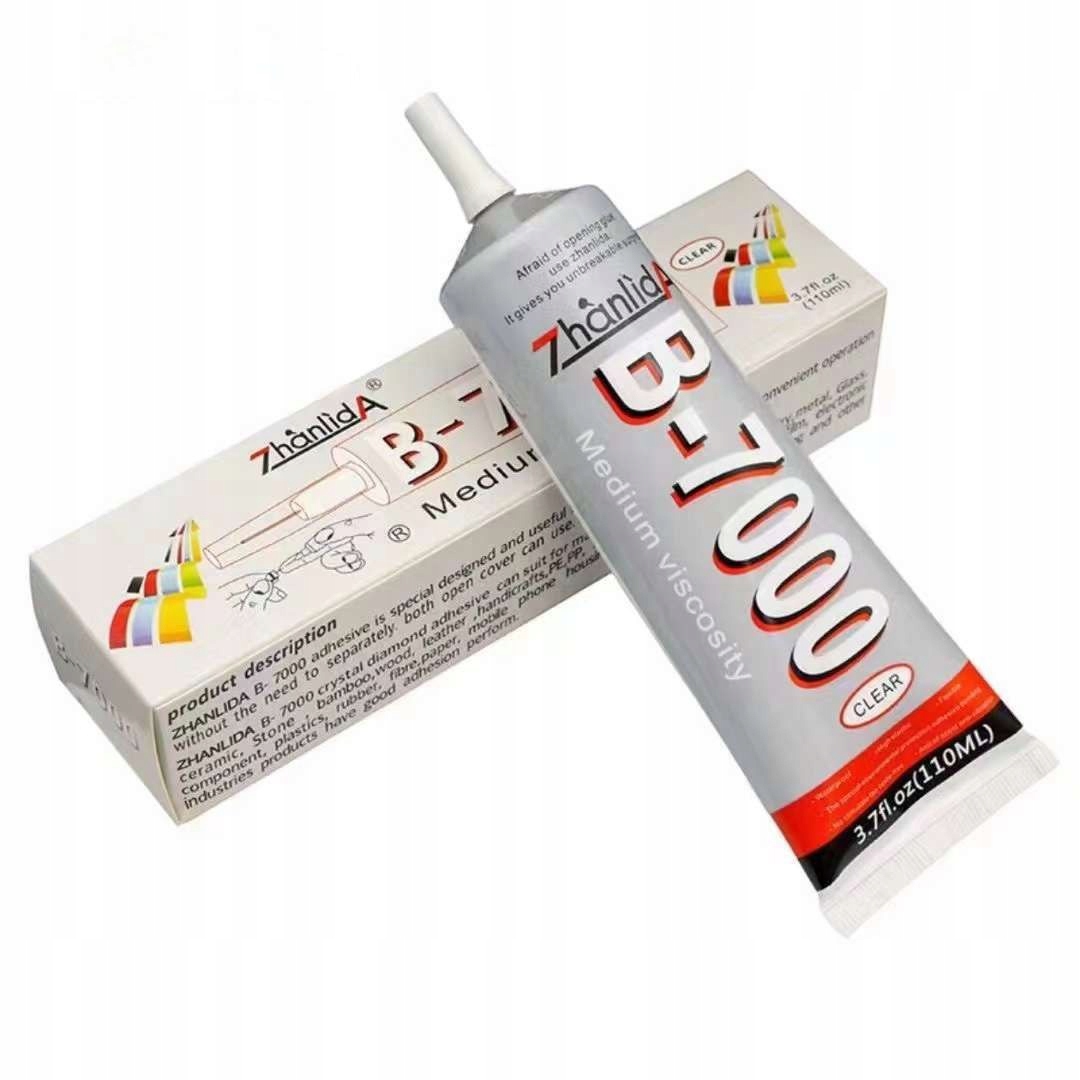 KLEJ B7000 MONTAŻOWY 110ml LCD Elektroniki Ramki Dotyka Obudow Wyświetlacza