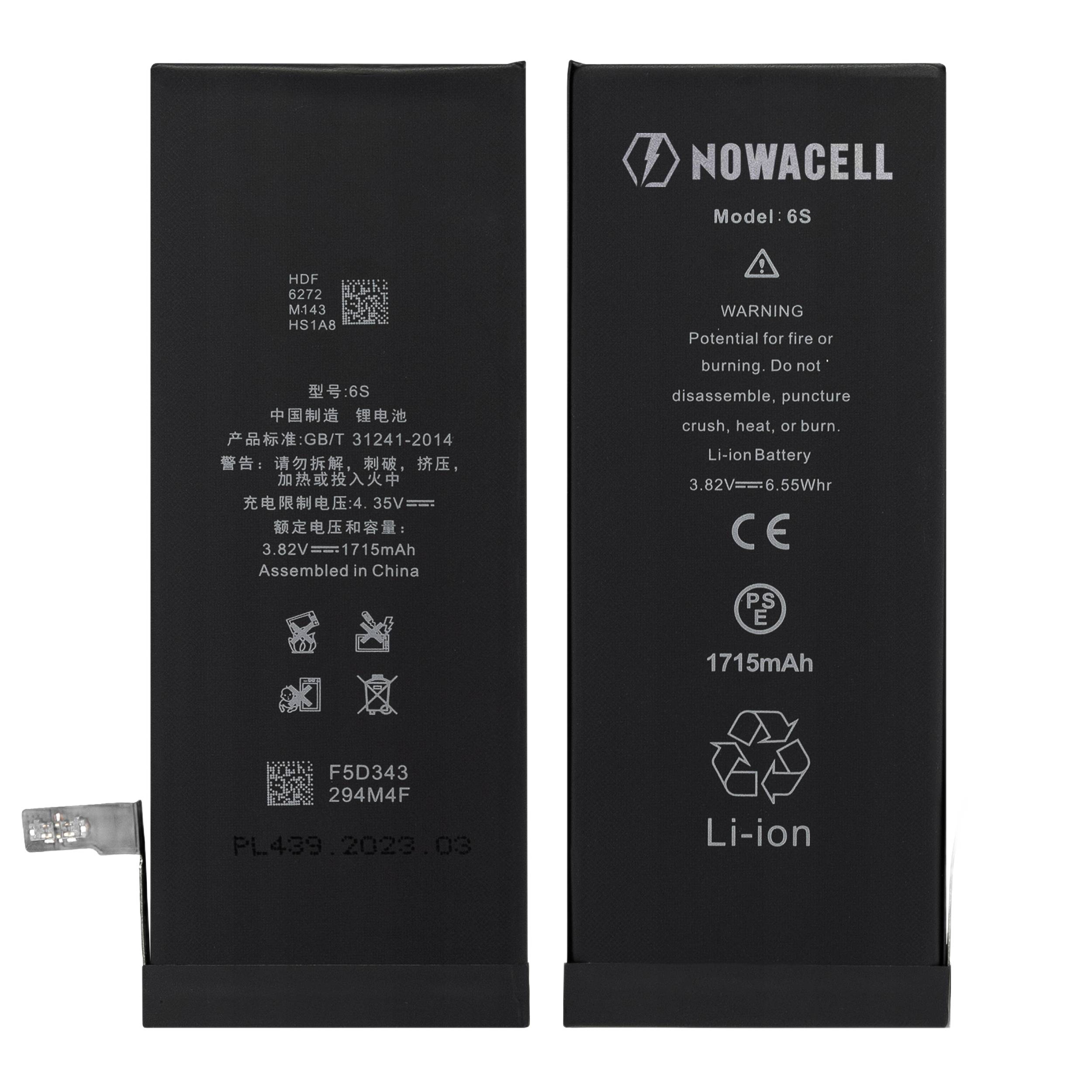 Bateria do iPhone 6S 1715mAh - NOWACELL