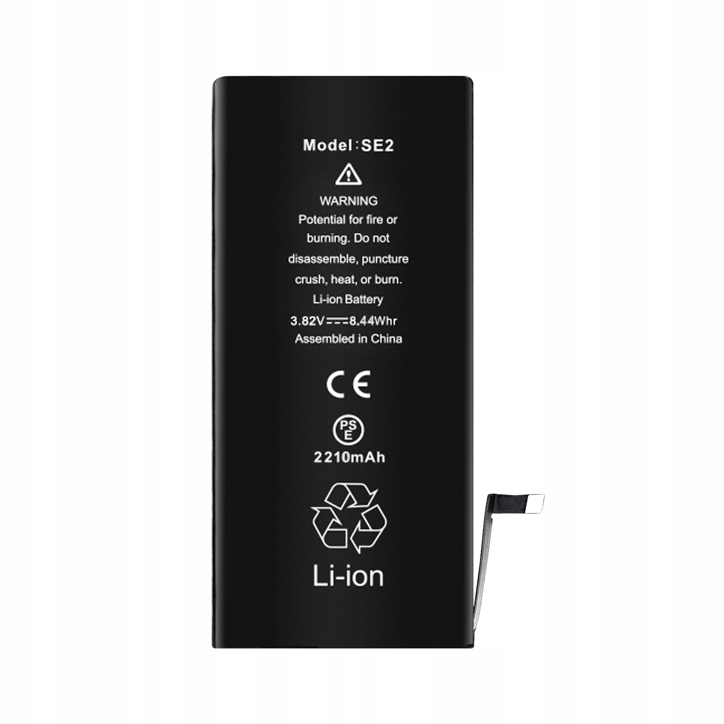 Bateria + Uszczelka do iPhone SE 2 (2020) Większa Pojemność 2210 mAh Nowa