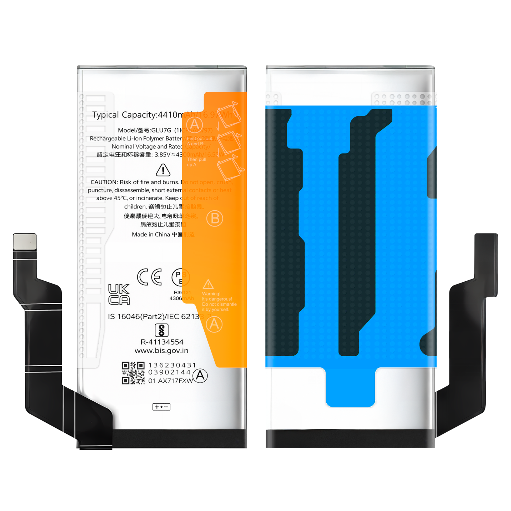 Bateria GLU7G do Google Pixel 6A 4306 mAh Oryginalna pojemność NOWACELL