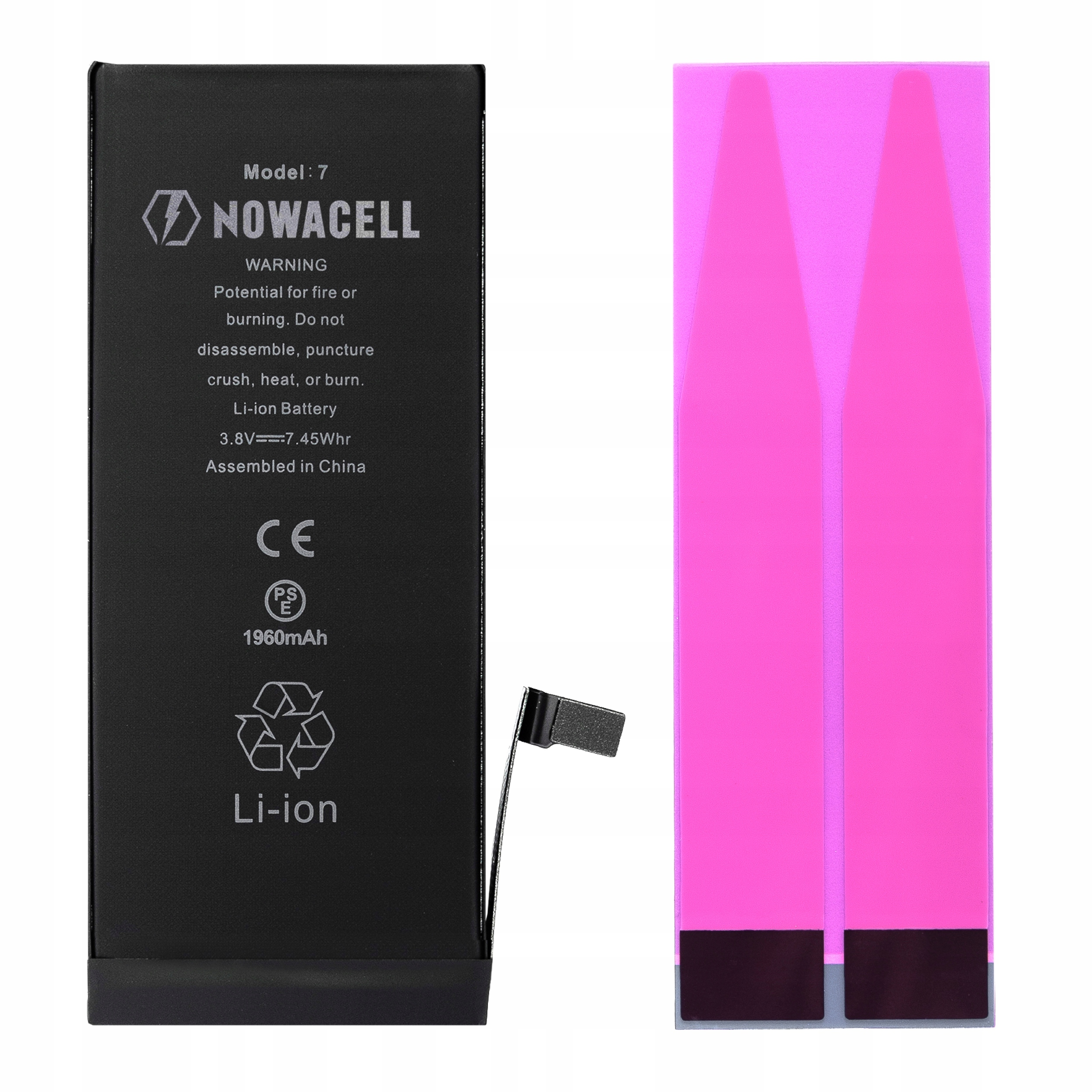 Bateria do iPhone 7 Oryginalna Pojemność 1960 mAh NOWACELL