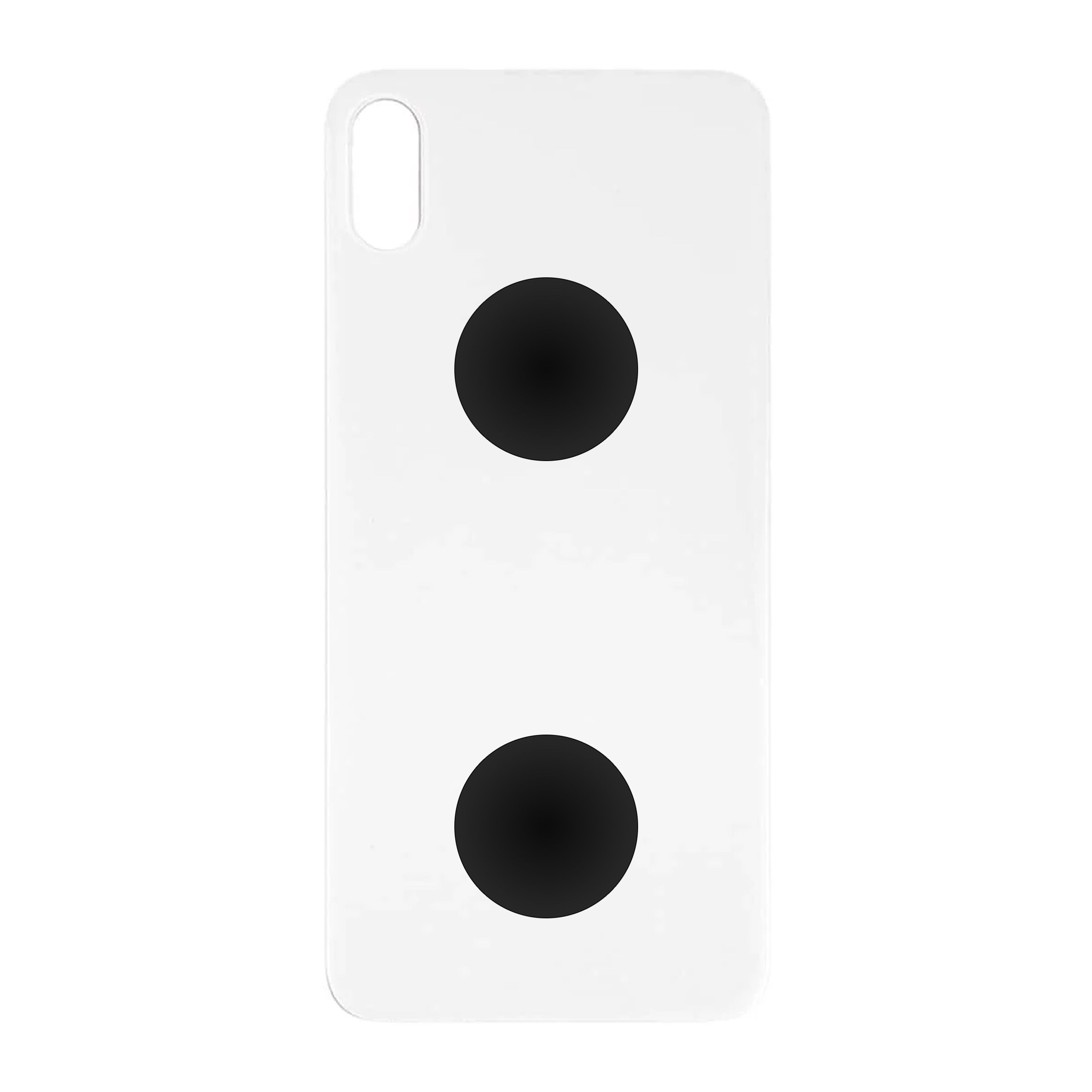 Klapka tylna Biała Obudowa do iPhone X White Szkło tylne NOWACELL