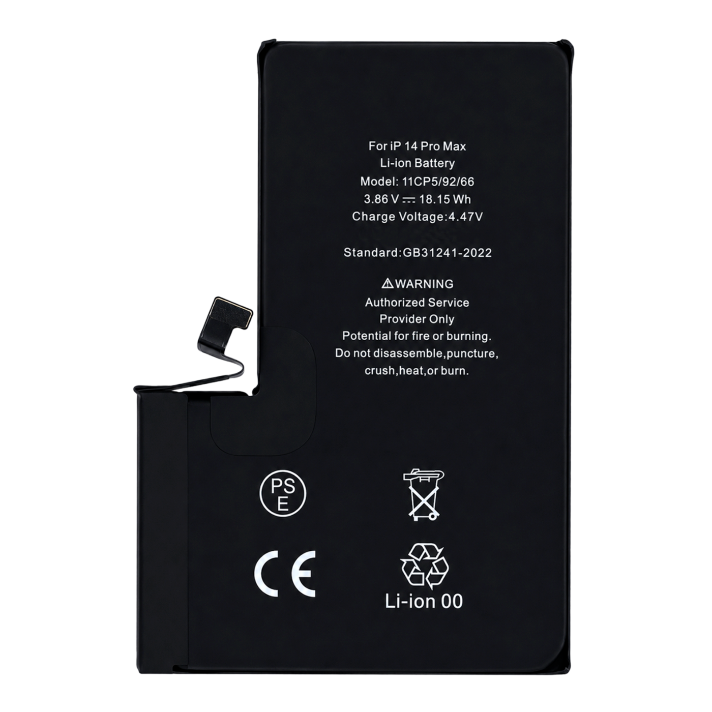 Bateria iPhone 14 Pro Max BEZ KOMUNIKATU 4700 mAh Większa pojemność Nowa