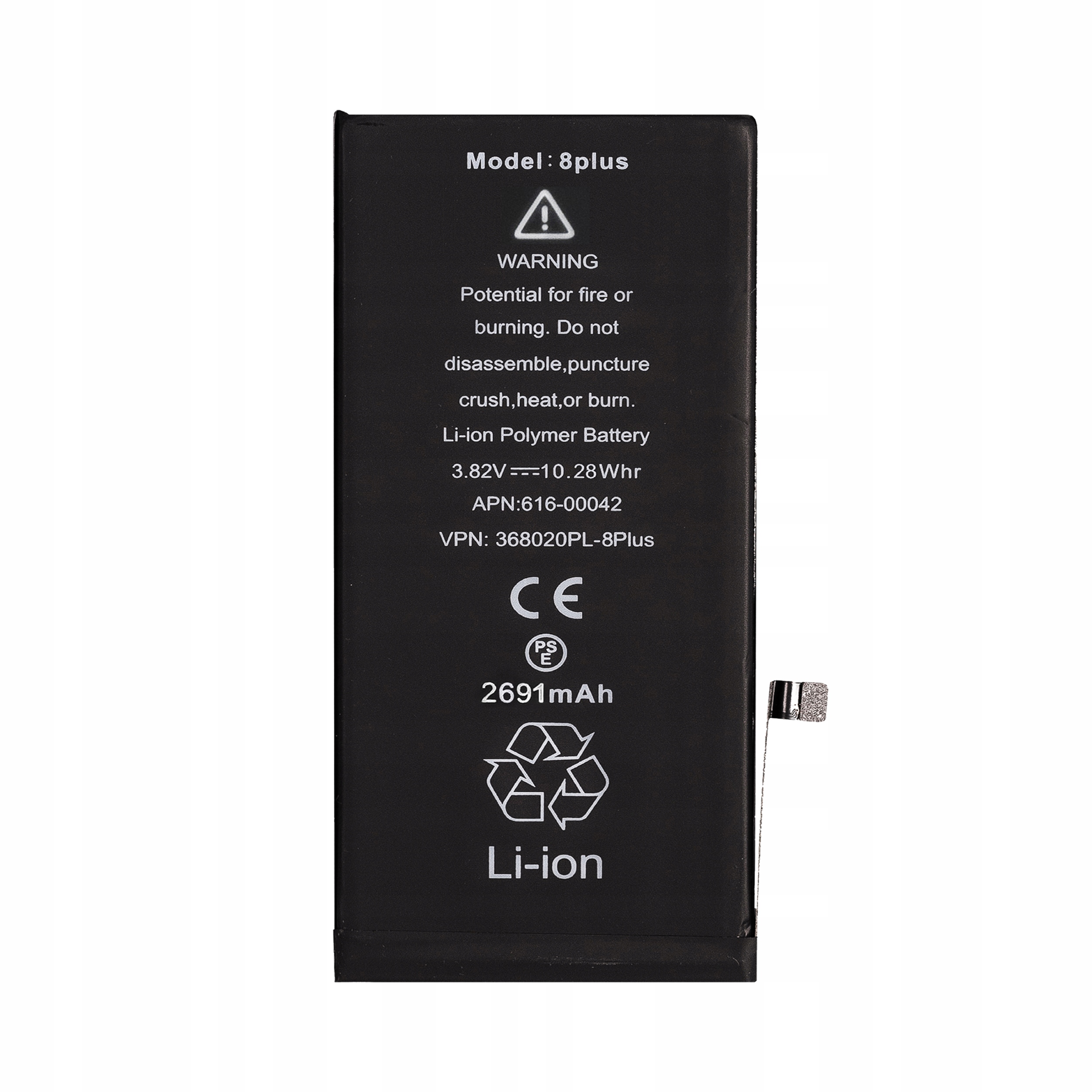 Bateria do iPhone 8 Plus 2691mAh - NOWACELL