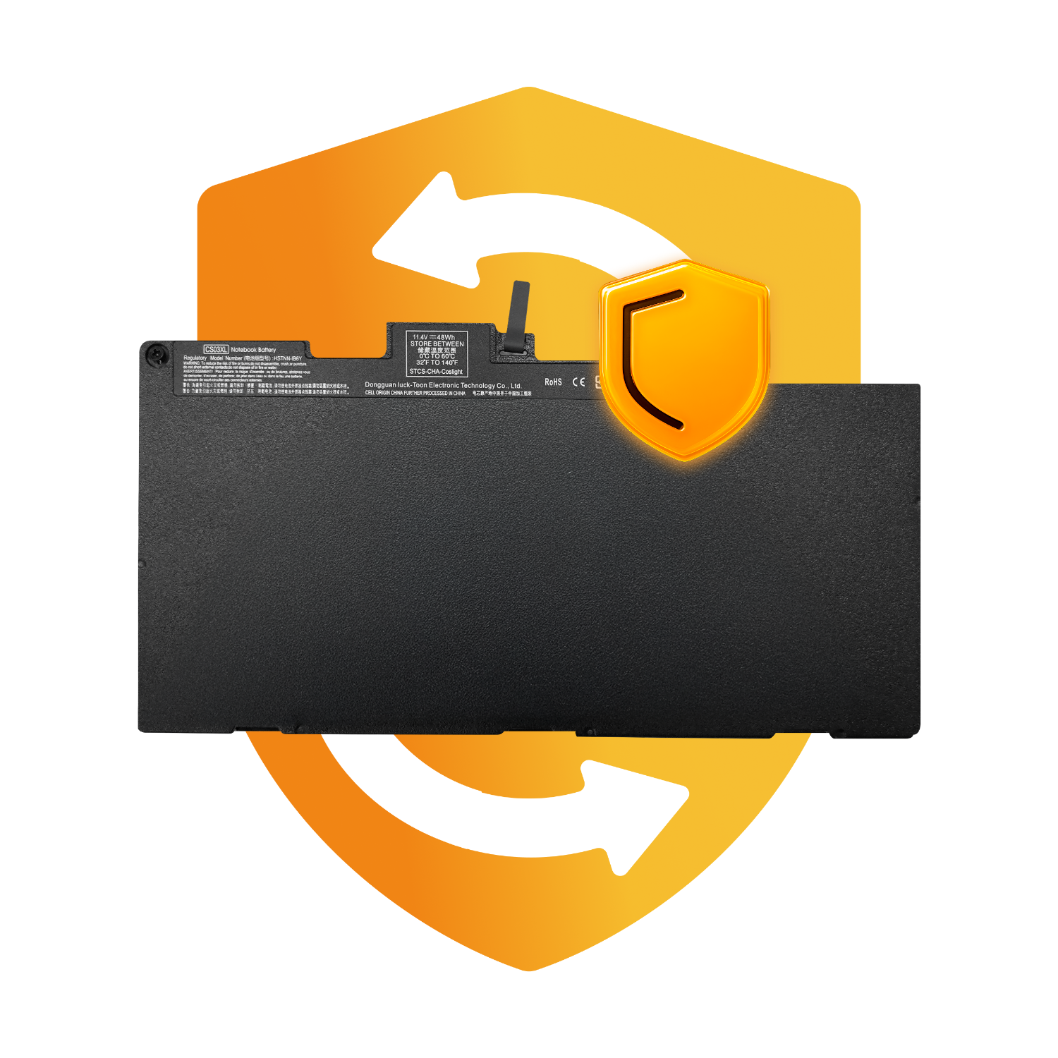 Bateria CS03XL do HP EliteBook 745 755 840 848 850 G3 11.4V 48Wh 4210mAh