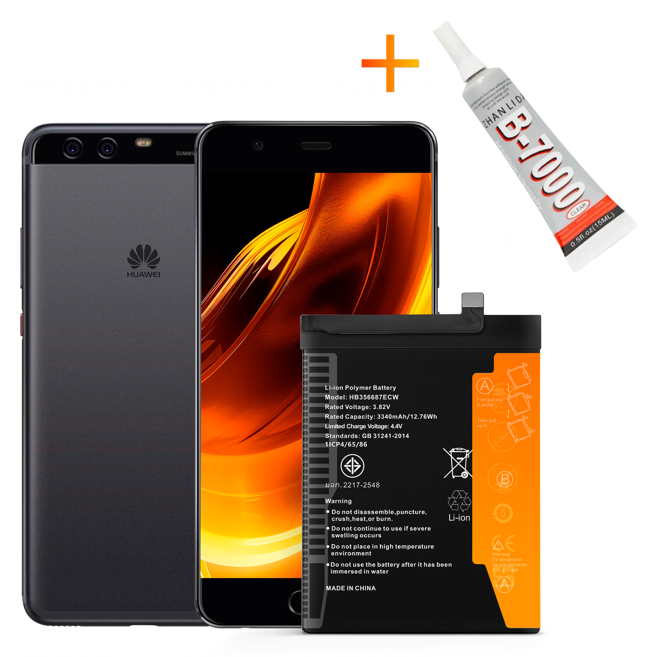 Bateria HB356687ECW + KLEJ B7000 do Huawei Mate 10 Lite 3340 mAh Akumulator