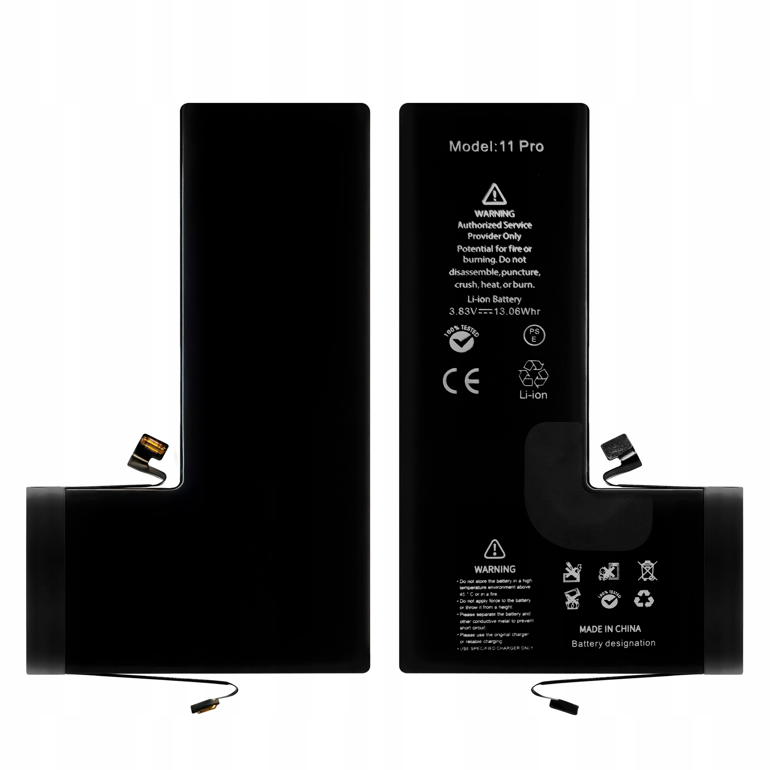Bateria do iPhone 11 Pro Większa Pojemność 3400 mAh Zestaw NOWACELL