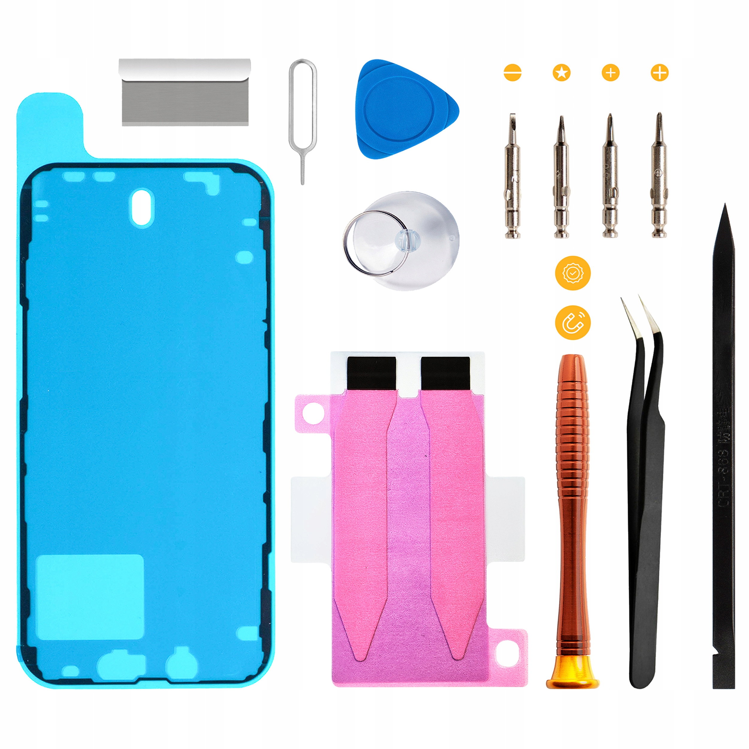 Bateria BEZ KOMUNIKATU do iPhone 14, większa pojemność 3610 mAh, Zestaw
