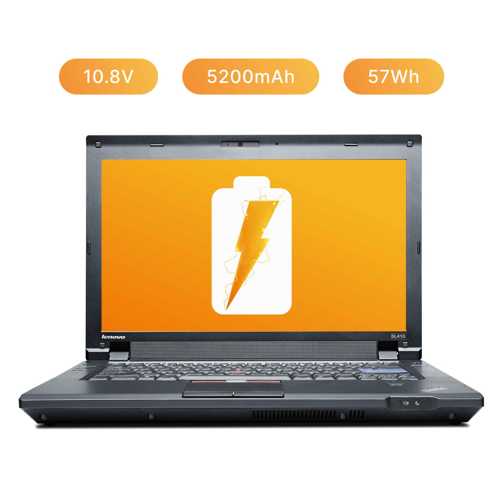 Bateria 42T4791 55+ do Lenovo ThinkPad SL410 W510 T410 Edge 14 10,8 V 57 Wh