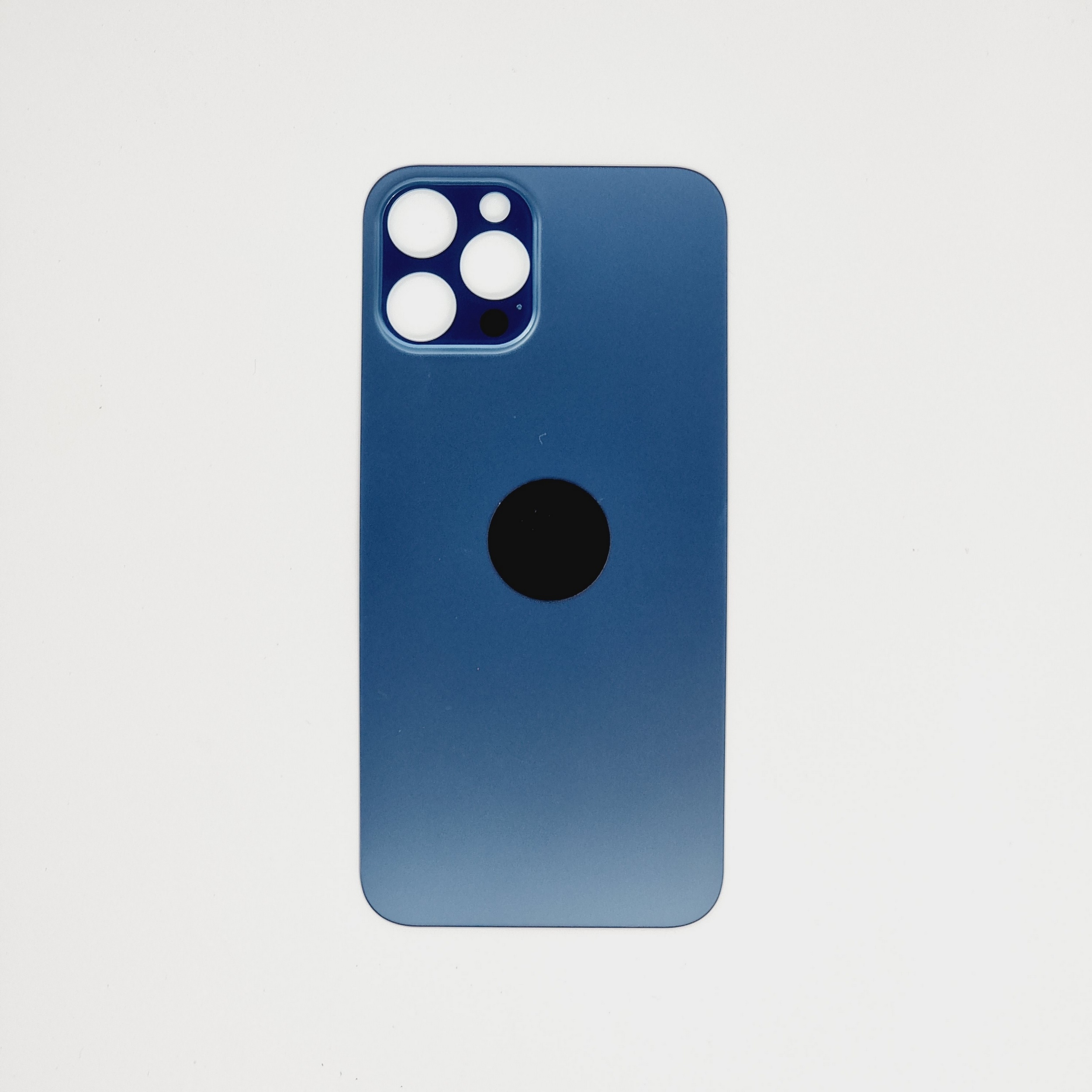 Klapka iPhone 12 Pro Max Tył Niebieska DUŻE OCZKO Blue OR