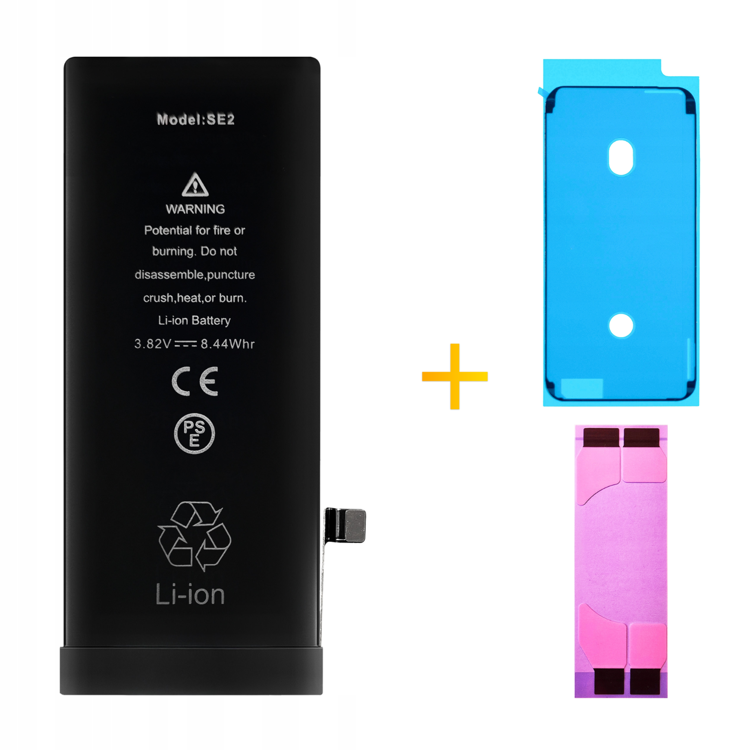 Bateria + Uszczelka do iPhone SE 2 (2020) Większa Pojemność 2210 mAh Nowa