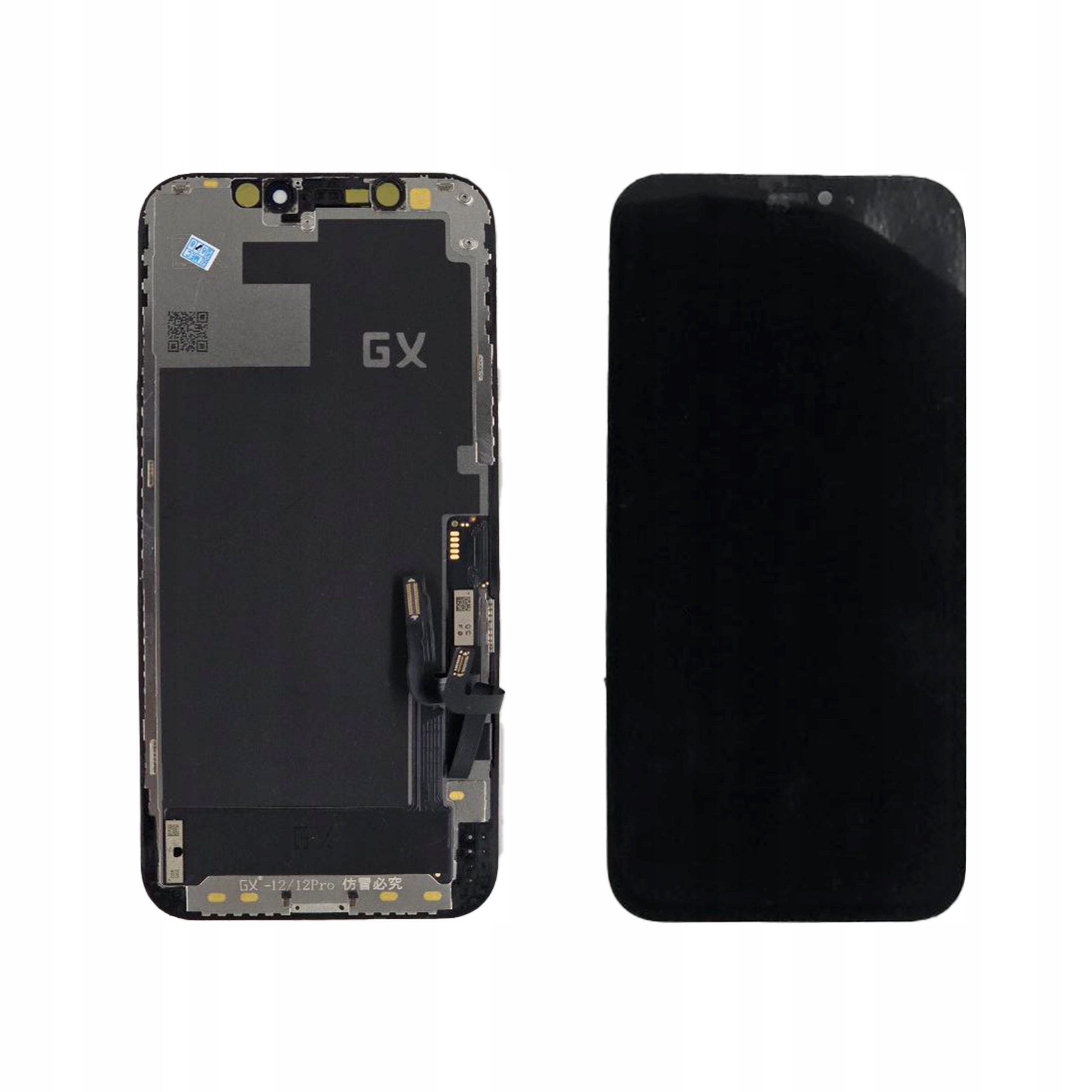 Wyświetlacz GX OLED do Apple iPhone 12/12 Pro Ekran + Uszczelka