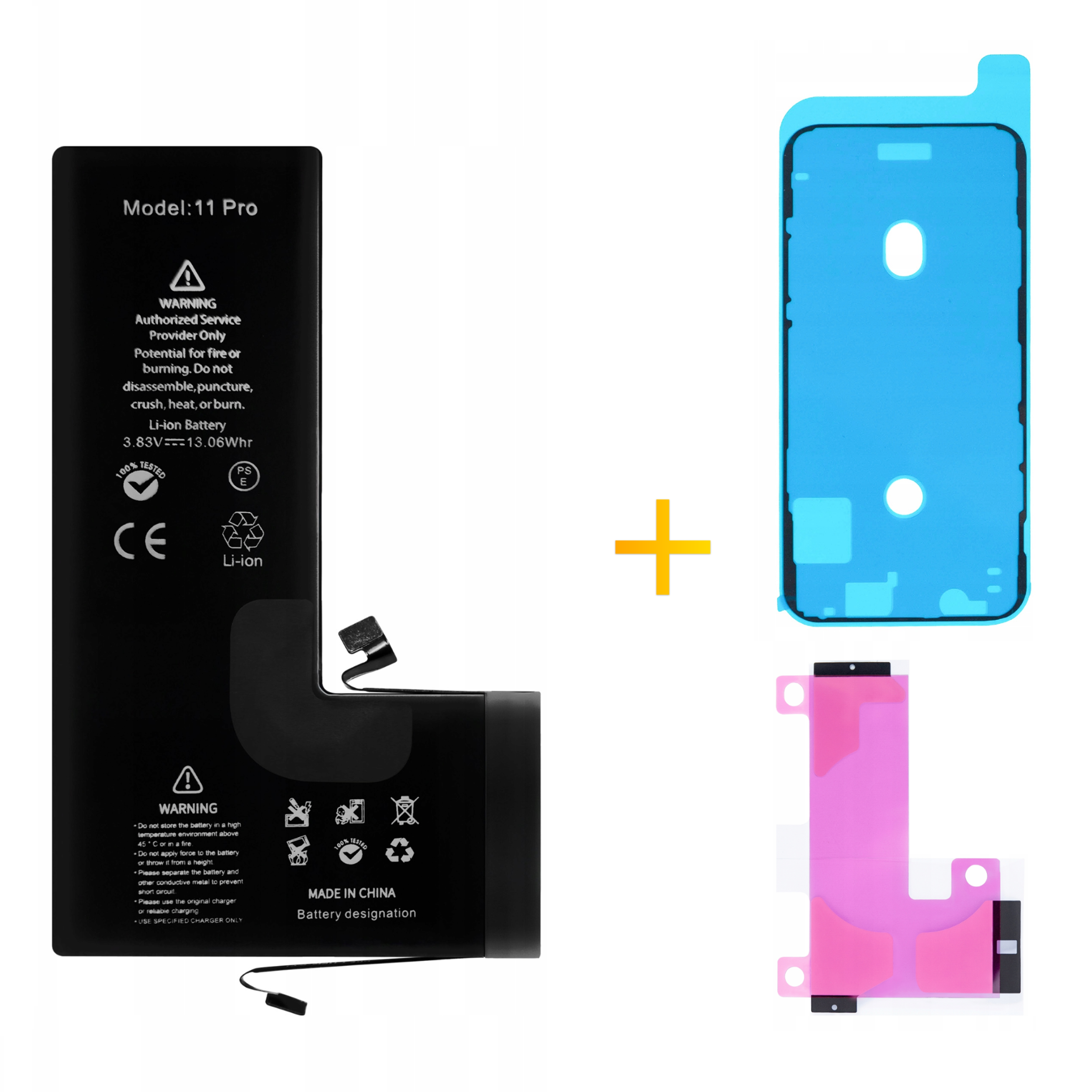 Bateria  + Uszczelka do iPhone 11 Pro Większa Pojemność 3410 mAh NOWACELL